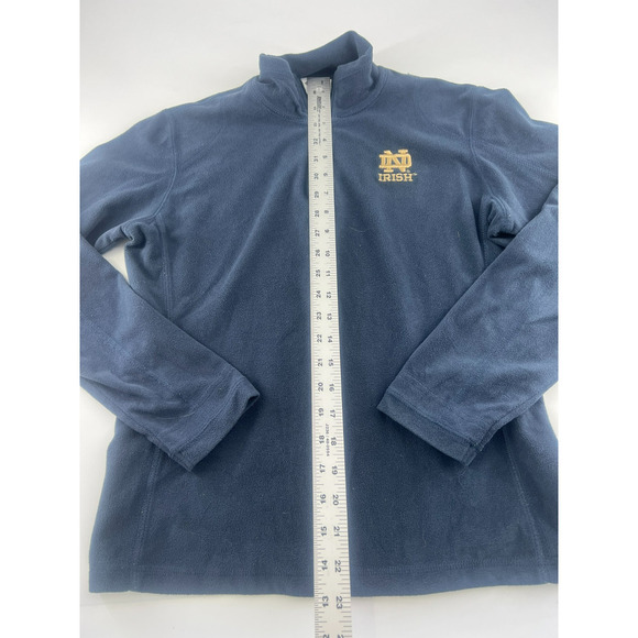 Columbia Fleece Notre Dame Sweatshirt Womens Medium Blue Pullover Sportswear - Picture 3 of 7